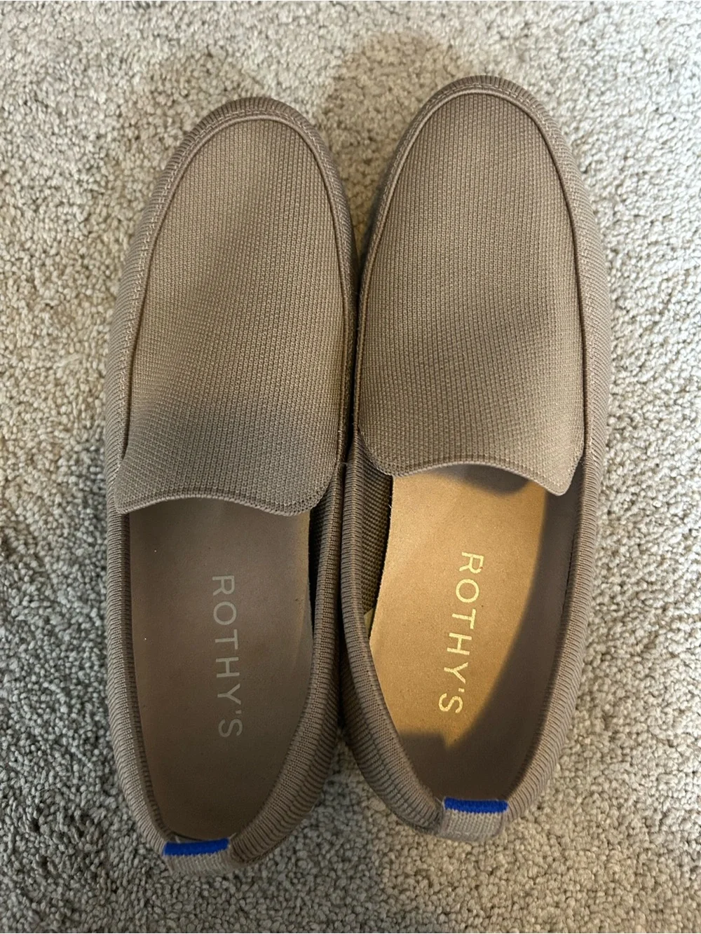 Like New Rothy's Men's Ravello Loafer in Faded Brown
